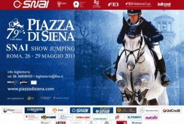 Piazza di Siena: domani si inizia