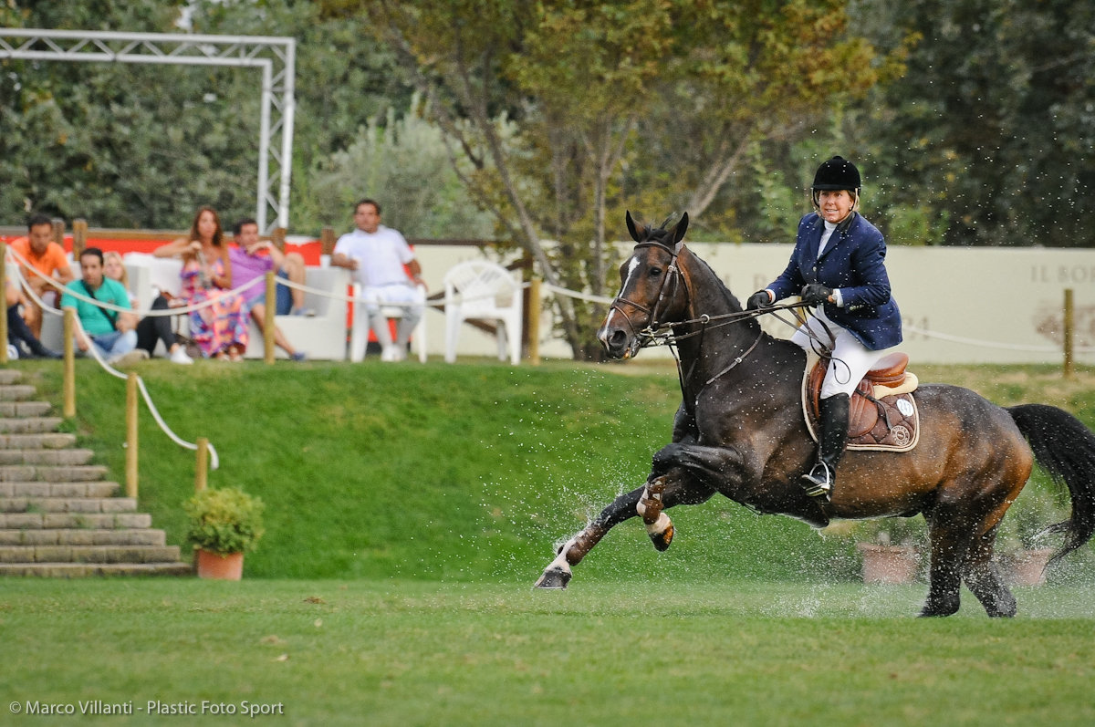 Arezzo Equestrian Centre Katie Monahan Prudent stravince il Derby